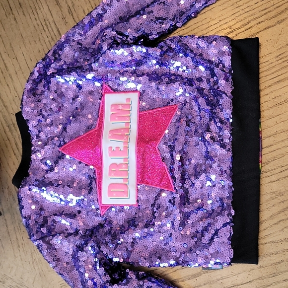 jojos closet Other - Purple sequence jacket JoJos jacket size 7/8 💜